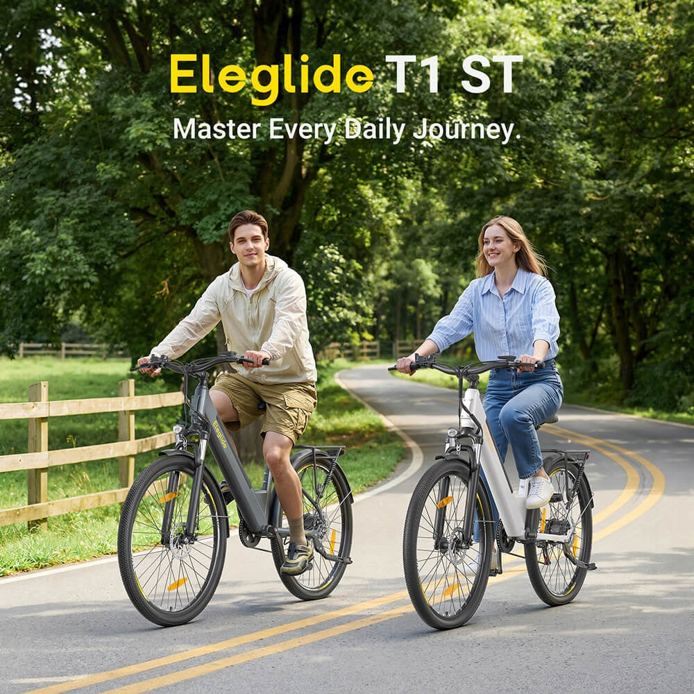 ELECTRIC TREKKING BIKE 13AH 25km/h 100HP ELEGLIDE T1 STEP-THRU 27.5“ Packaging status original