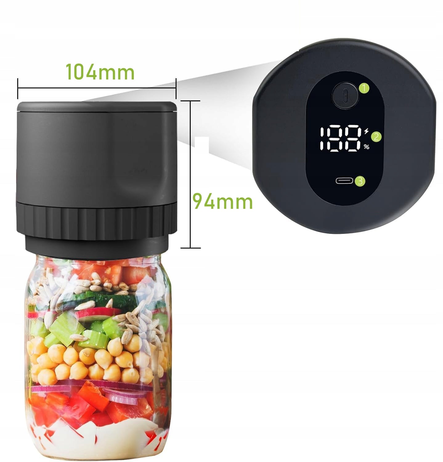ELECTRIC VACUUM PACKAGING MACHINE, FOR FOOD STORAGE Packaging status original
