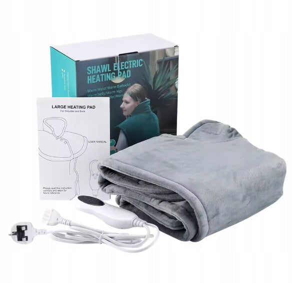 ELECTRIC VEST CUSHION BACK MAT SHOULDERS 6 LEVELS OF WARMTH Medical device no