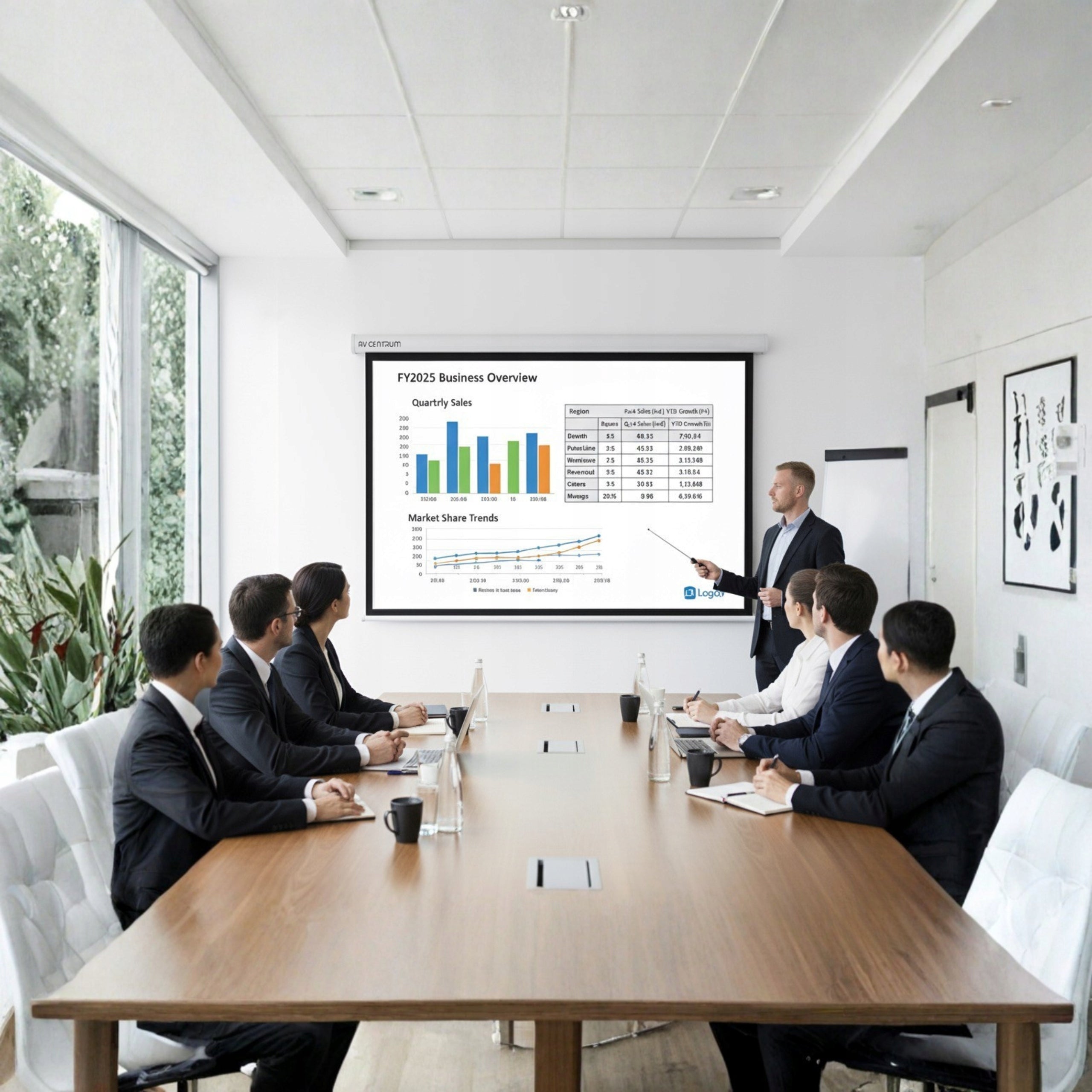 ELECTRIC WALL PROJECTION SCREEN AVC-E170 84" 170X130 AVCENTRUM Manufacturer code AVC-E170