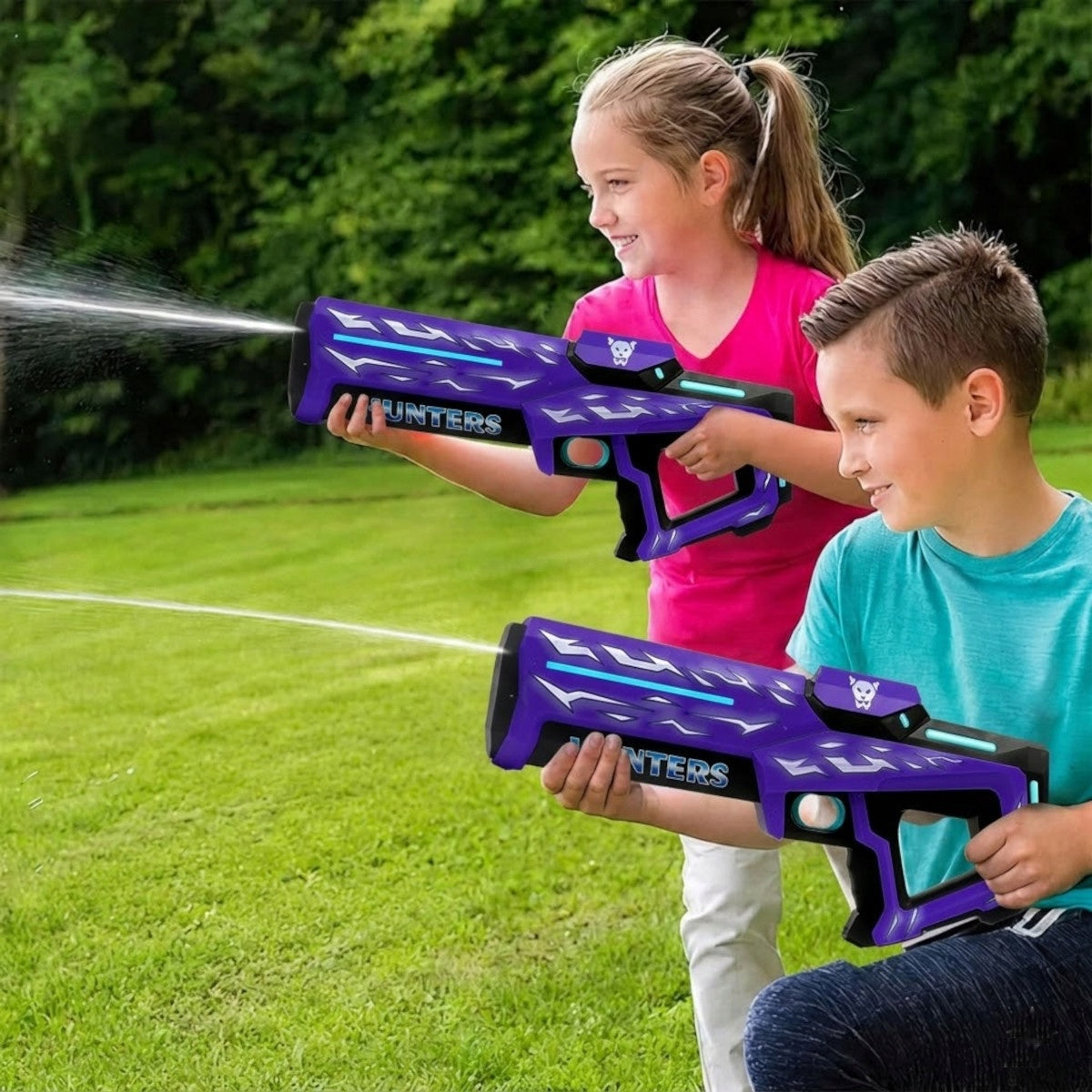 ELECTRIC WATER GUN AUTOMATIC RIFLE WATER GUN JIGSAW AKU Packaging status original