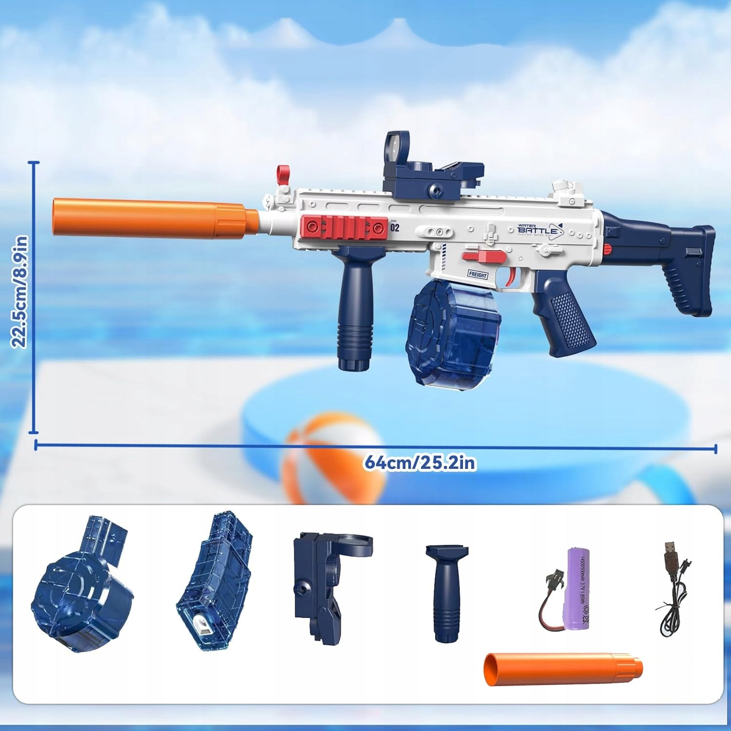 ELECTRIC WATER GUN FOR KIDS AUTOMATIC WATER GUNS Brand no brand