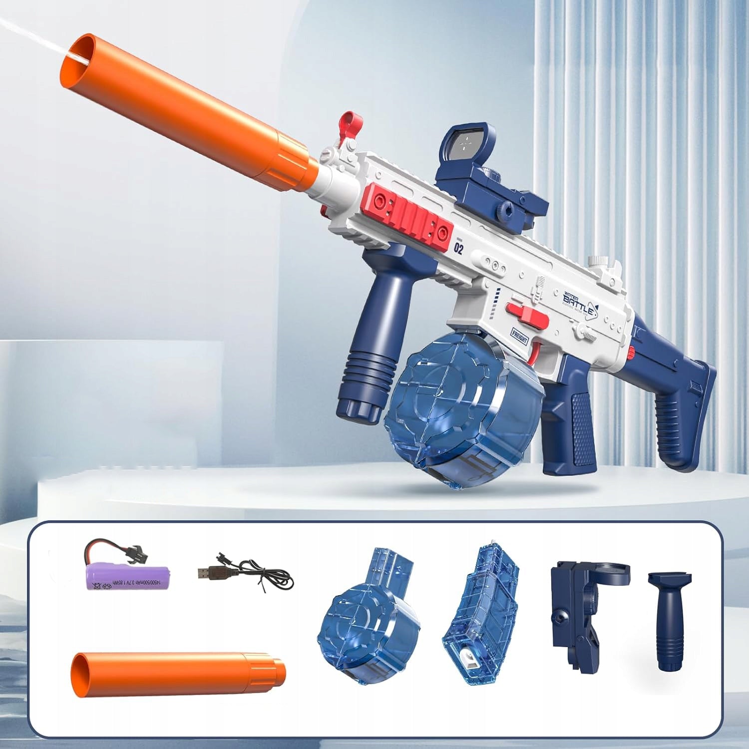 ELECTRIC WATER GUN FOR KIDS AUTOMATIC WATER GUNS Manufacturer code Pistolet na woDNE