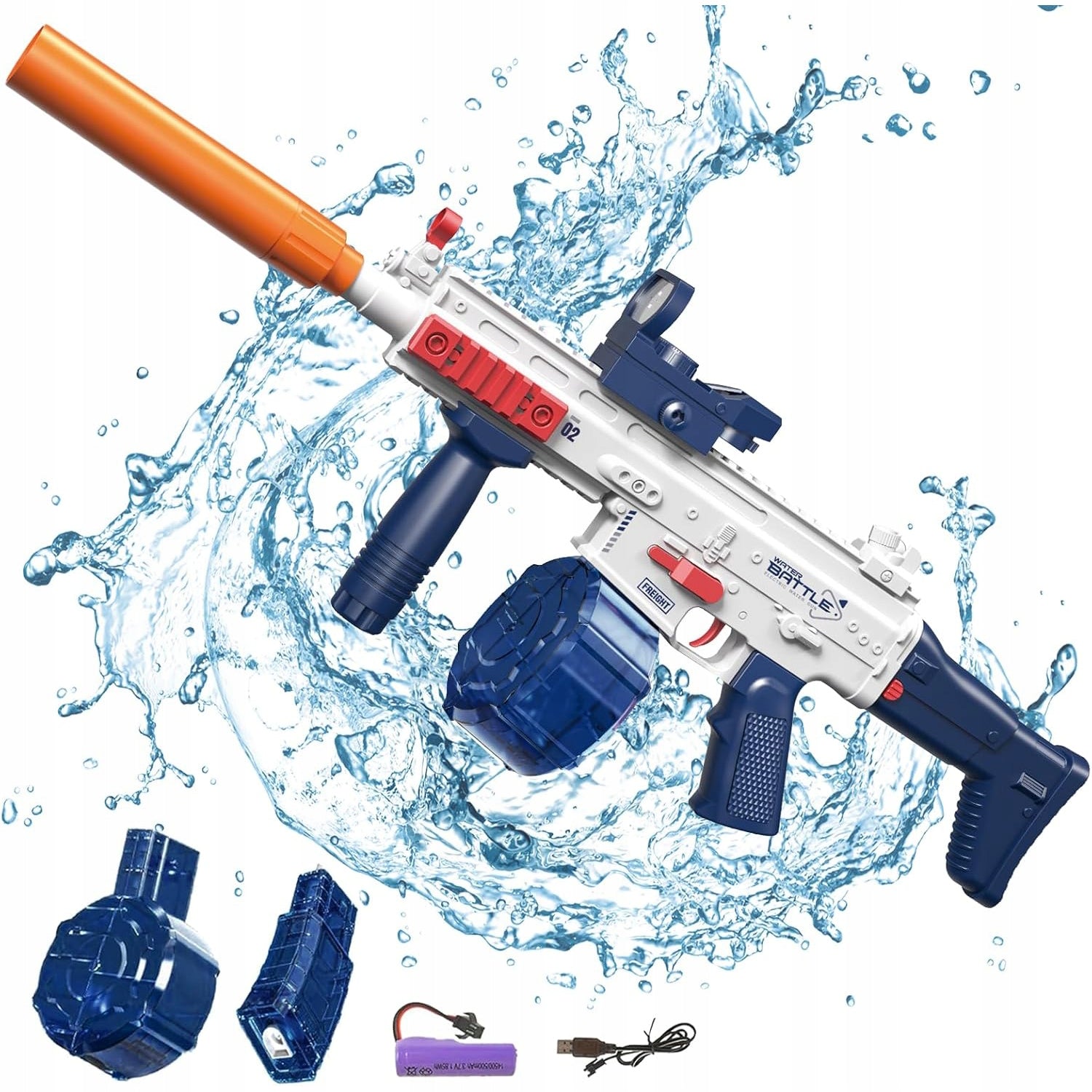 ELECTRIC WATER GUN FOR KIDS AUTOMATIC WATER GUNS Packaging status original