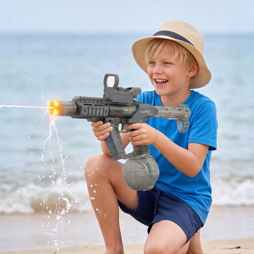 ELECTRIC WATER GUN RIFLE AUTOMATIC KIDS BIRTHDAY GIFT Manufacturer code 32-30-500-24