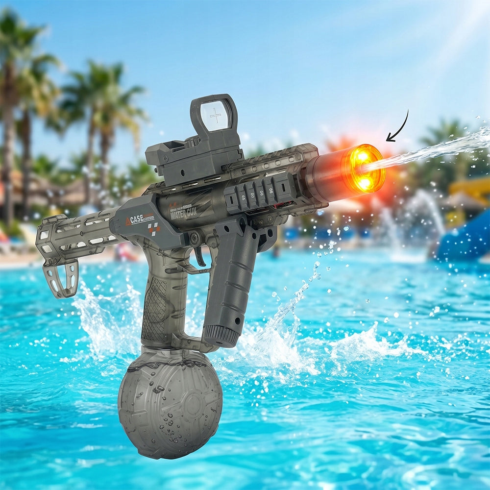 ELECTRIC WATER GUN RIFLE AUTOMATIC KIDS BIRTHDAY GIFT Packaging status original