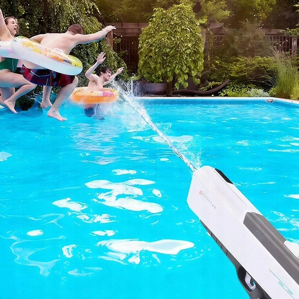 ELECTRIC WATER GUN RIFLE AUTOMATIC WATER WEAPON AKU 500 mAh Packaging status original