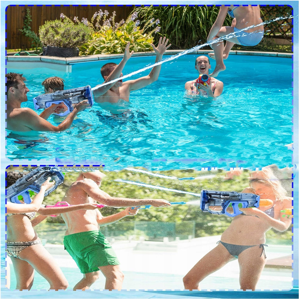 ELECTRIC WATER WHALE RIFLE WATER WEAPON BATTERY THROWER Kind water gun