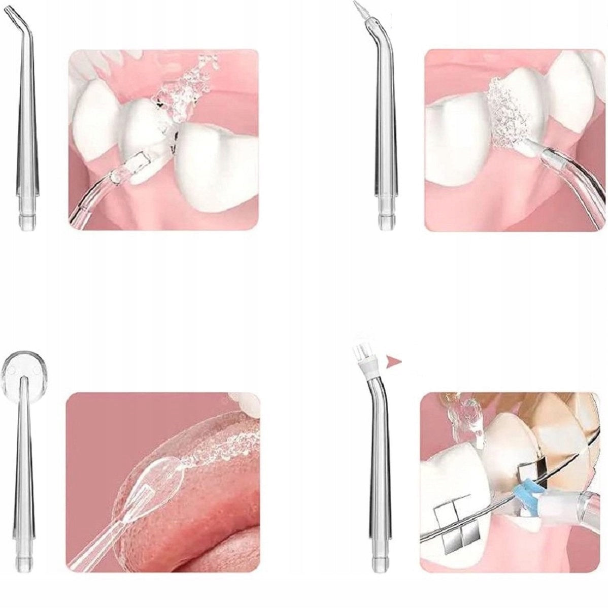 ELECTRIC WIRELESS ORAL IRRIGATOR USB 1200mA IPX7 Manufacturer code 27E01000102