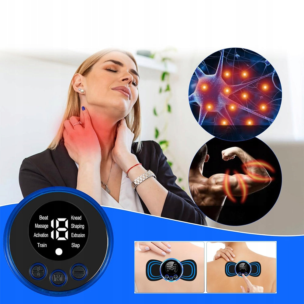 ELECTRO-GIFT MASSAGER EMS DEVICE FOR VOLTAGE THERAPY AND Model massagers