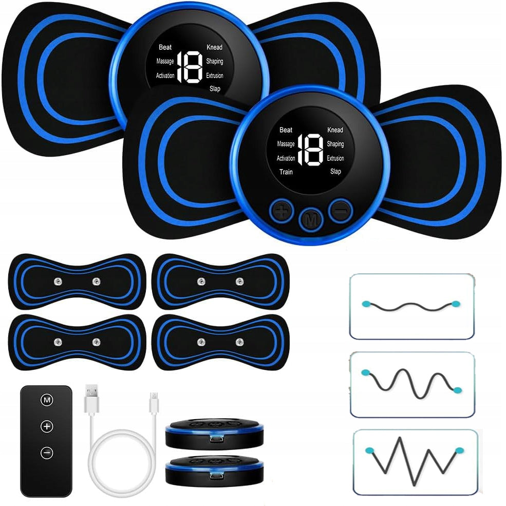 ELECTRO-GIFT MASSAGER EMS DEVICE FOR VOLTAGE THERAPY AND