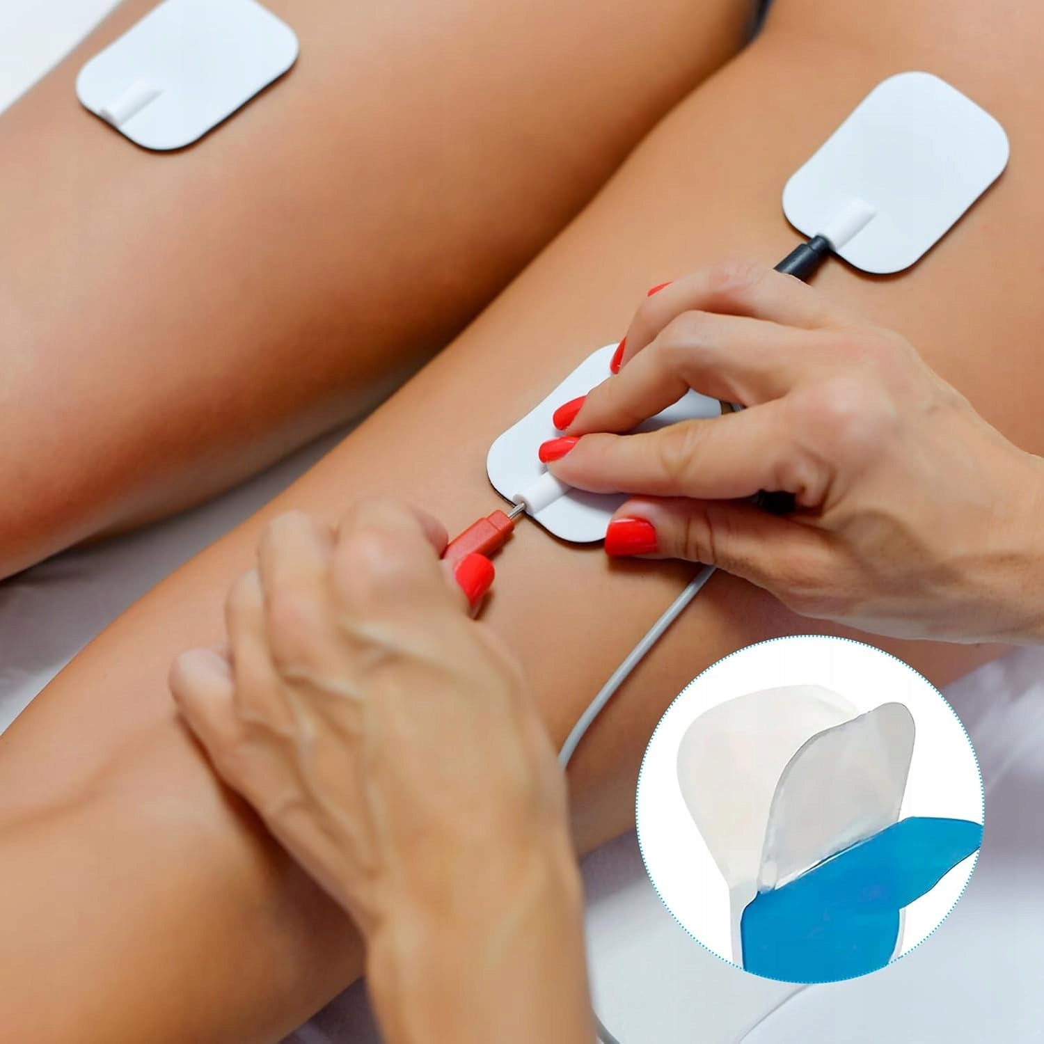 ELECTRODE GEL PADS | FOR EMS/TENS STIMULATOR, PAIN RELIEF Manufacturer code E347