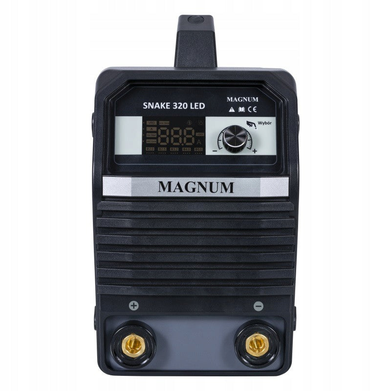 ELECTRODE WELDING MACHINE MAGNUM SNAKE 320 LED MMA TIG IGBT 400V 60% 30-300A Packaging status original