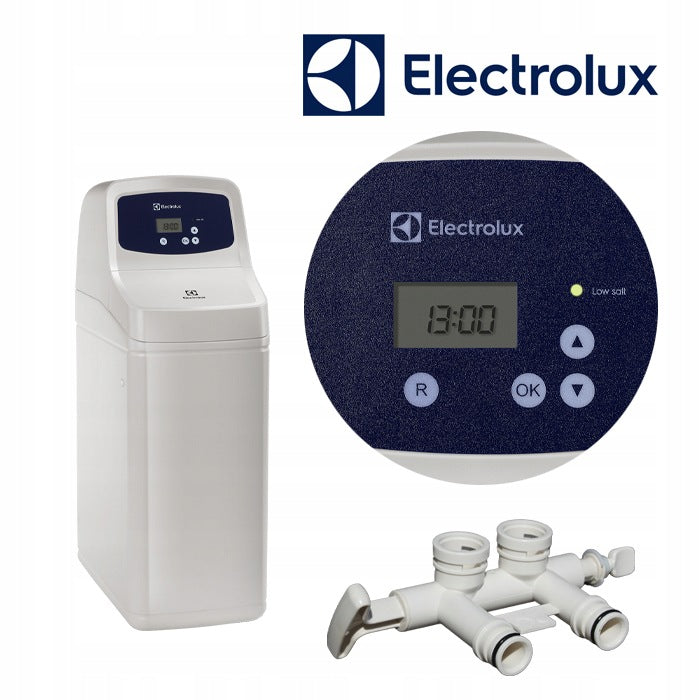 ELECTROLUX14L WATER SOFTENER, INTELLIGENT, ECONOMICAL UP-FLOW, BYPASS