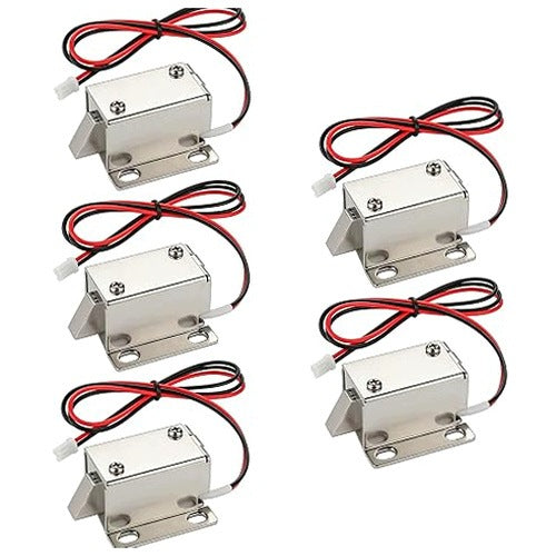 ELECTROMAGNETIC LOCK DC12V IRON FOR SAFE CABINET 5 PIECES STEEL