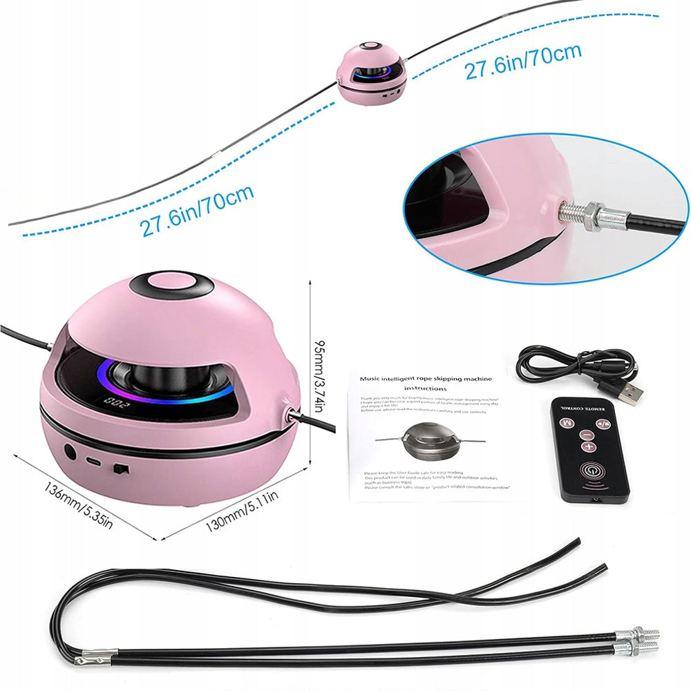 ELECTRONIC AUTOMATIC SKIPPING ROPE TOY FOR CHILDREN WITH COUNTER + REMOTE CONTROL Brand no brand