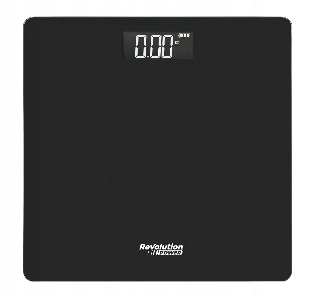 ELECTRONIC BATHROOM SCALE ACCURATE 180 KG GLASS BLACK SLIM LCD
