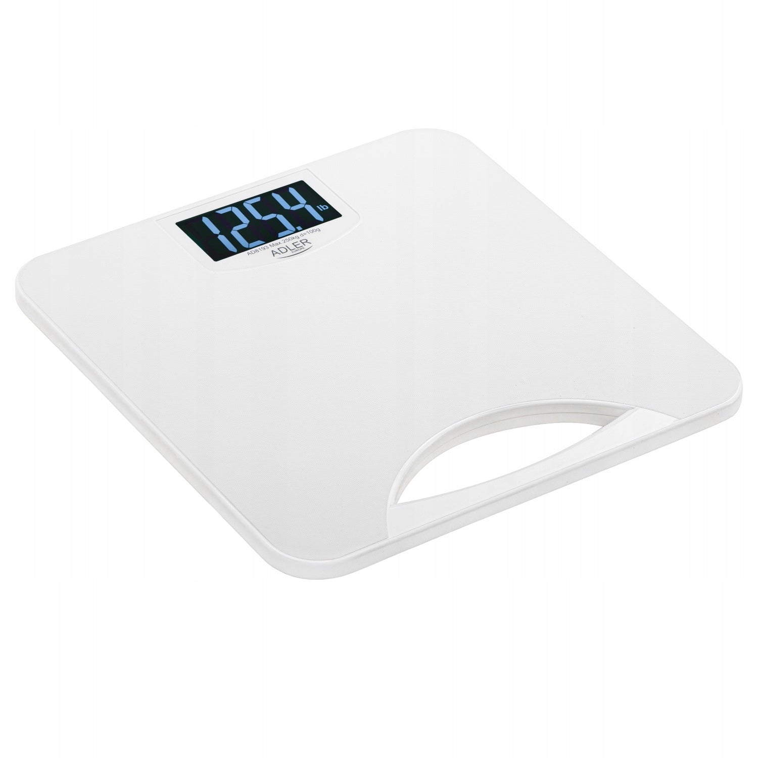 ELECTRONIC BATHROOM SCALE ACCURATE 250 KG WHITE PRECISION DISPLAY