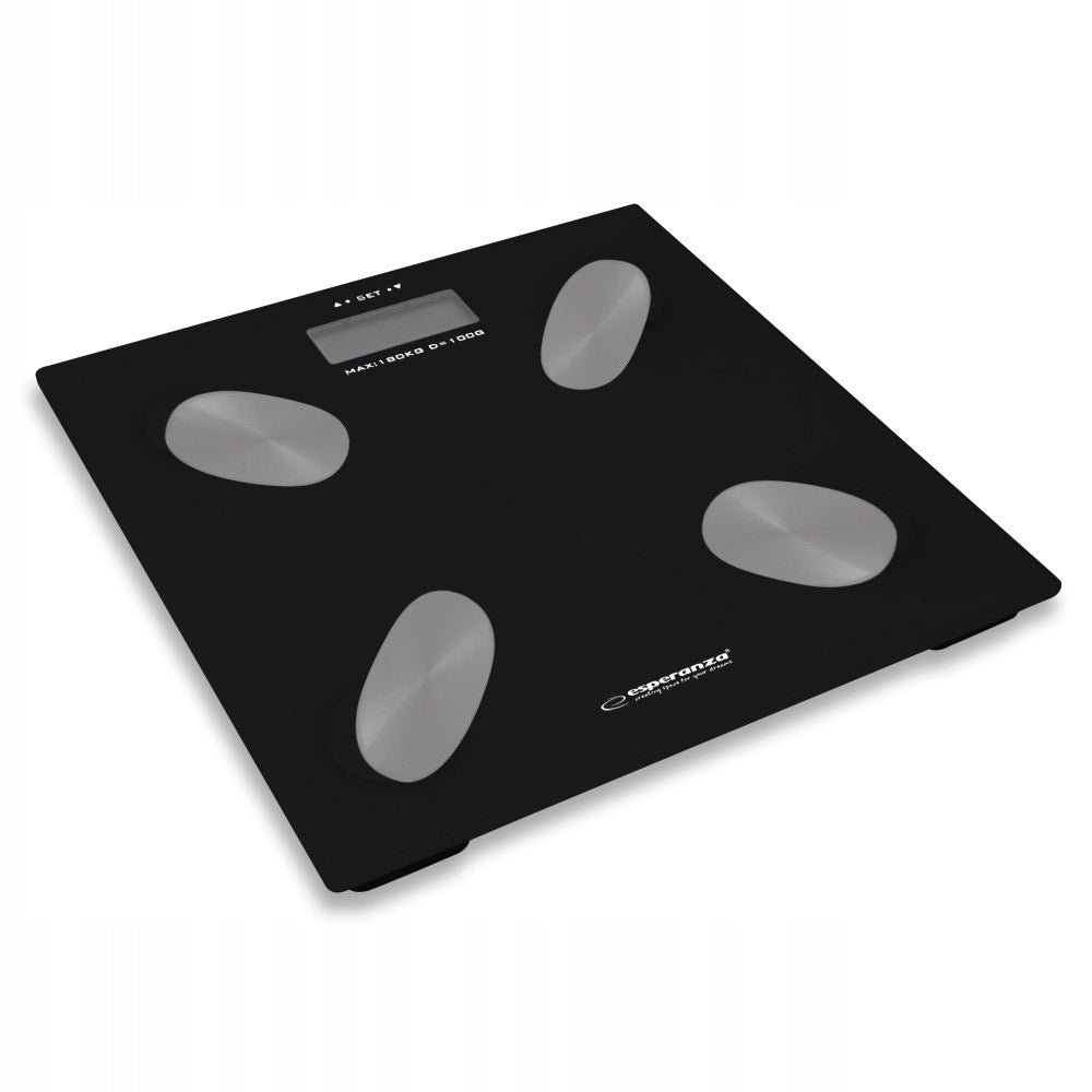 ELECTRONIC BATHROOM SCALE ANALYTICAL BLACK Brand Esperanza