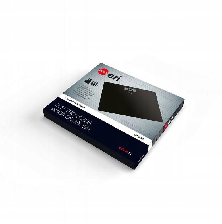 ELECTRONIC BATHROOM SCALE ELDOM GWO260 Packaging status original