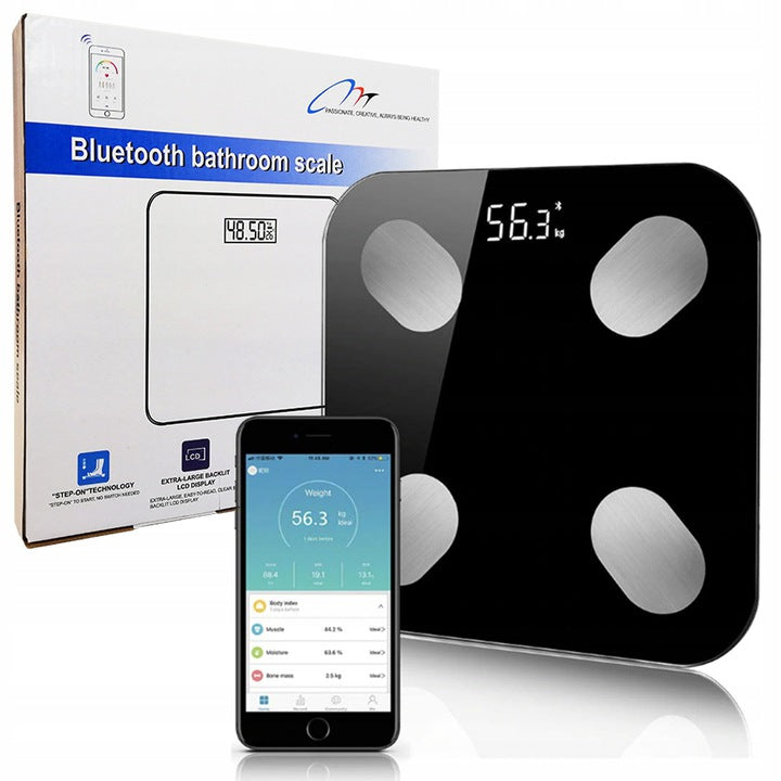 ELECTRONIC BATHROOM SCALE ELECTRIC CITY B1 SMART BLUETOOTH PRECISION Packaging status original