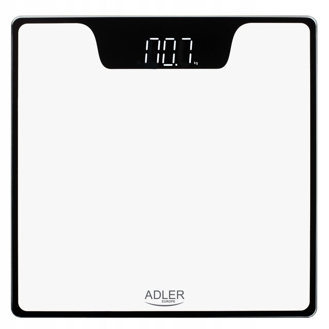 ELECTRONIC BATHROOM SCALE LED DISPLAY WHITE ACCURATE PRECISION