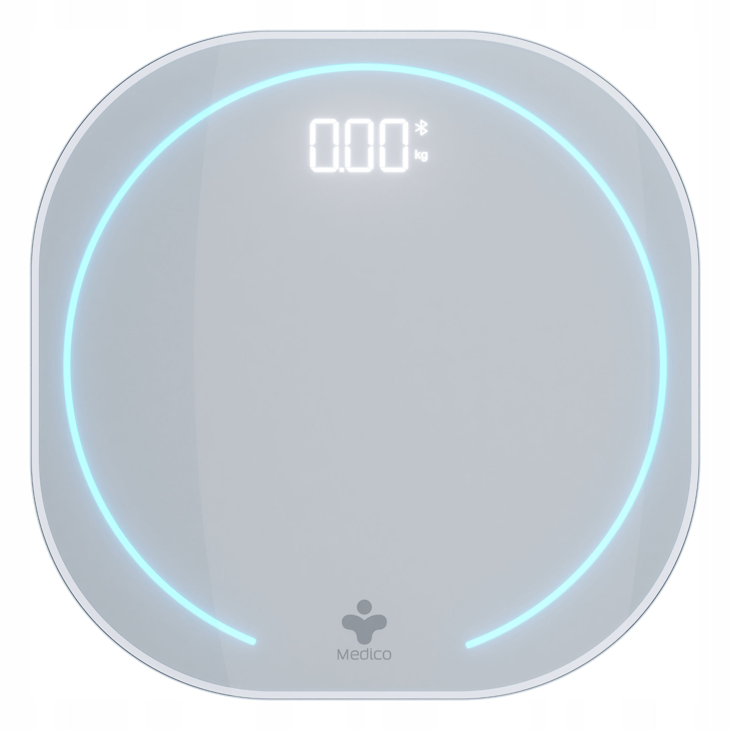 ELECTRONIC BATHROOM SCALE MEDICO, SMART, APPLICATION in Polish, BMI, SLIM Manufacturer code Waga Łazienkowa Medico