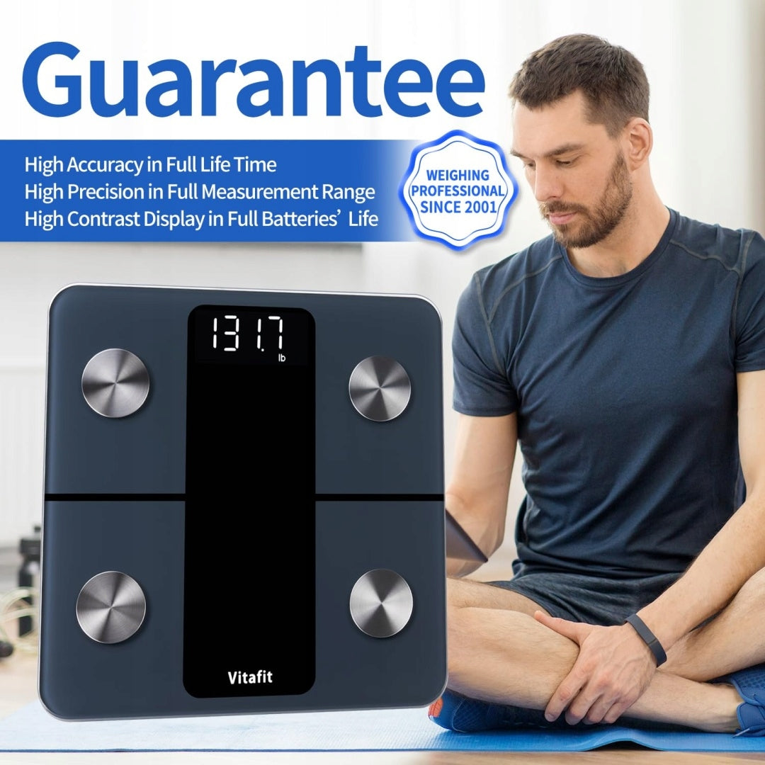 ELECTRONIC BATHROOM SCALE SMART BLUETOOTH PARAMETER APPLICATION Packaging status original