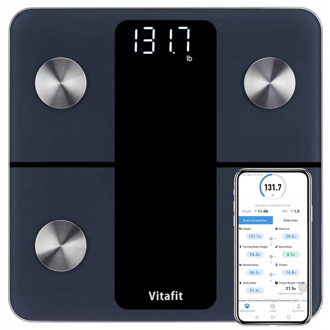 ELECTRONIC BATHROOM SCALE SMART BLUETOOTH PARAMETER APPLICATION