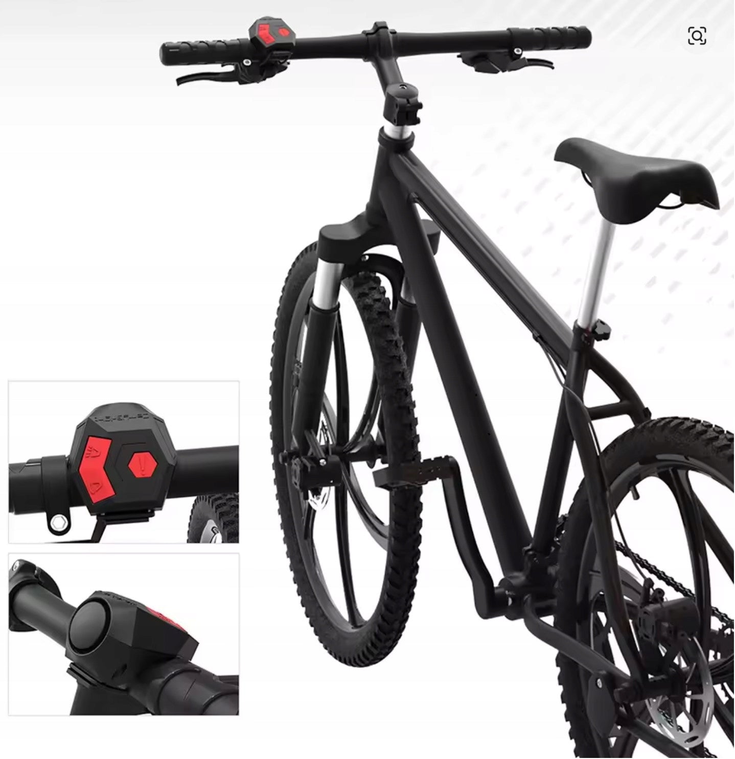 ELECTRONIC BICYCLE BELL WITH ALARM HORN 120dB ALARM BIKE USB Brand no brand