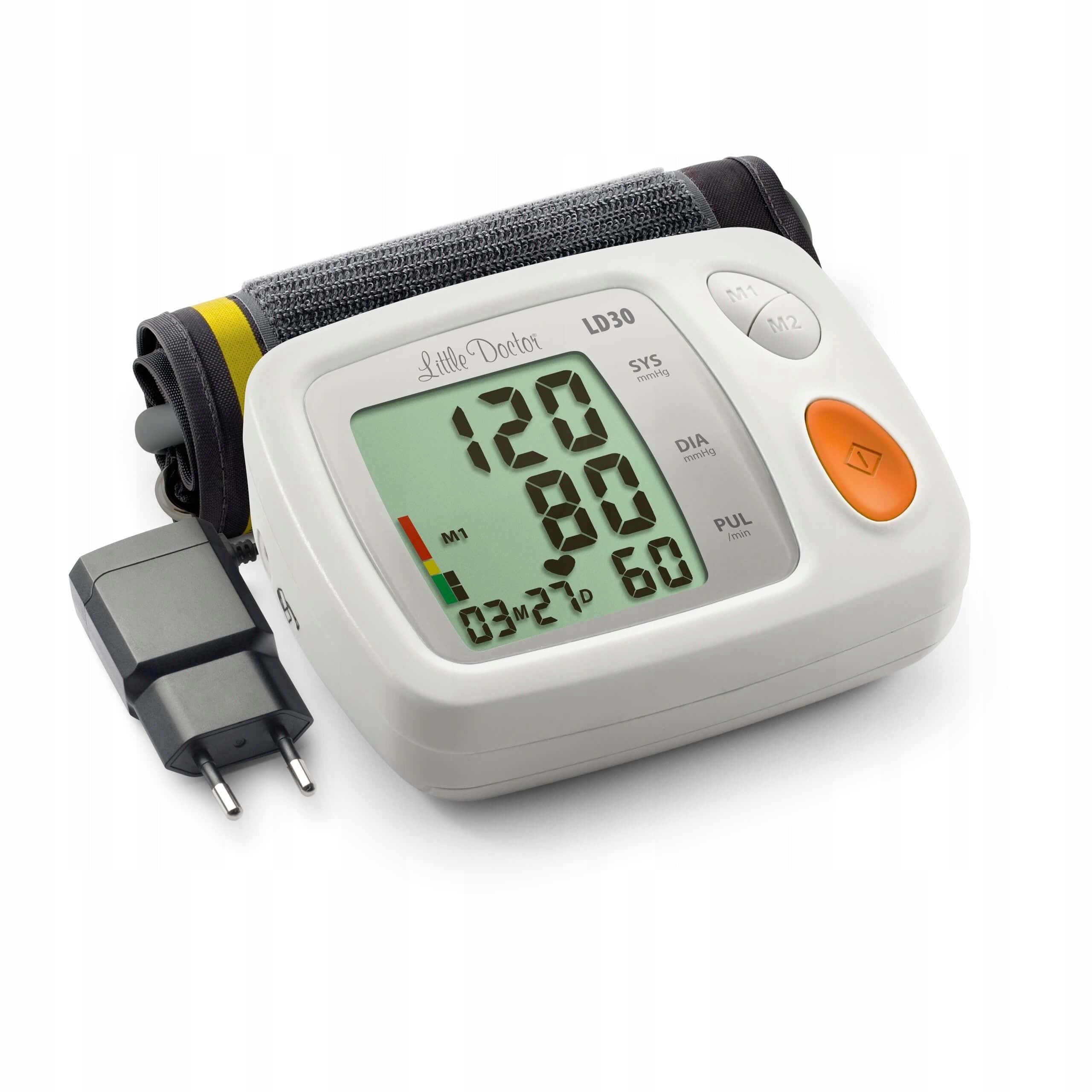 ELECTRONIC BLOOD PRESSURE MONITOR AUTOMATIC ARM LITTLE DOCTOR SET POWER SUPPLY Manufacturer of a medical device Little Doctor