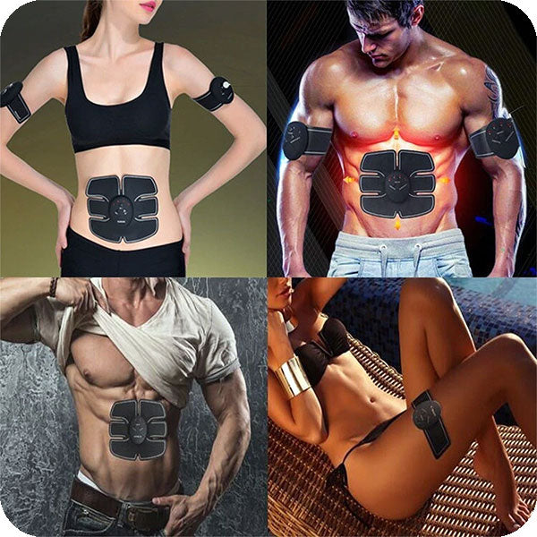 ELECTRONIC DEVICE FOR MUSCLE STIMULATION ELECTRO STIMULATOR EMS GYM Manufacturer code Elektrostymulator mięśni ciała EMS masażer