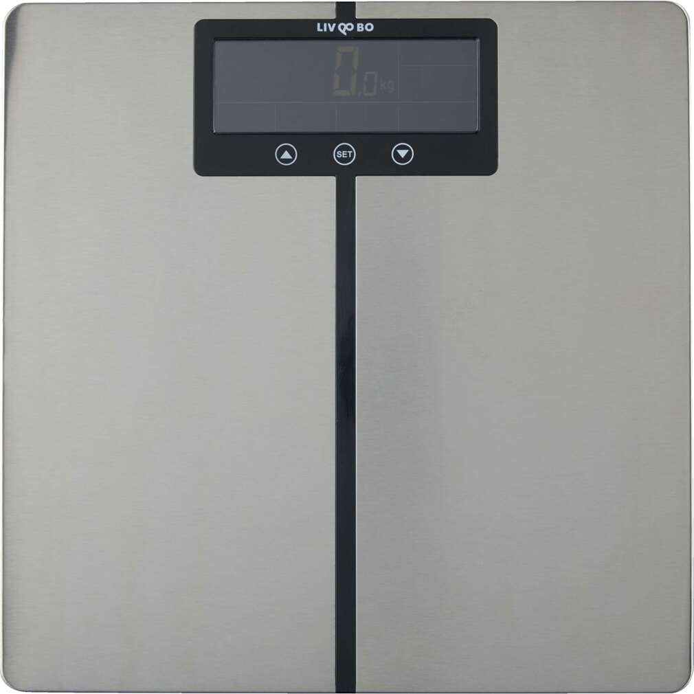 ELECTRONIC GLASS DIAGNOSTIC BATHROOM SCALE UP TO 180 KG