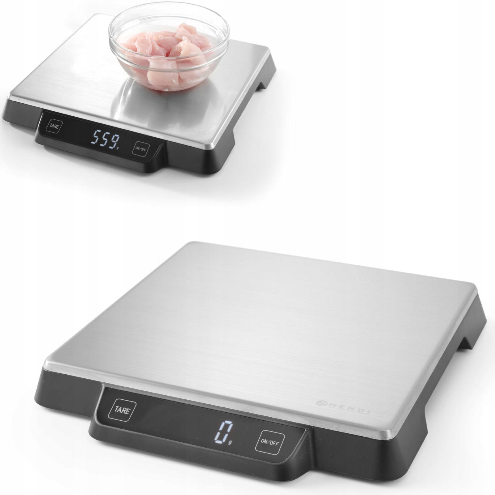 ELECTRONIC KITCHEN SCALE GASTR. FOR RESTAURANT 15KG HENDI
