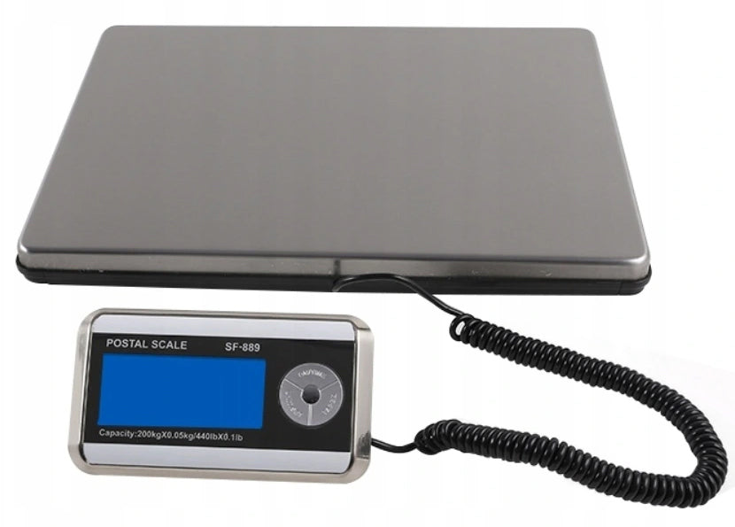 ELECTRONIC PACKAGE SCALE 150kg 31x39cm