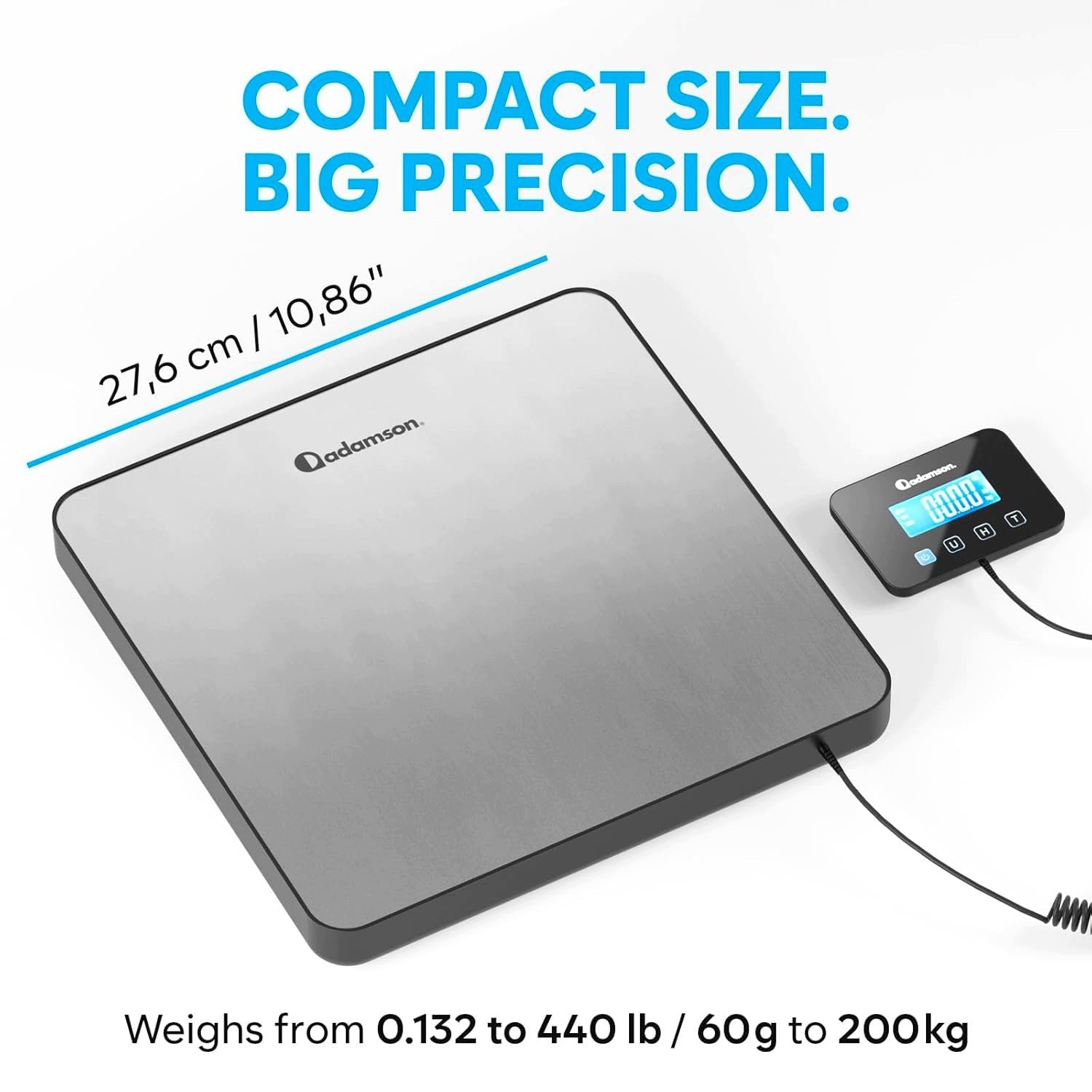 ELECTRONIC PARCEL SCALE 200 KG DIGITAL TARA HOLD USB Brand no brand