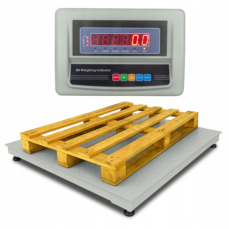 ELECTRONIC PLATFORM SCALE 3000kg 1,2x1,2M PALLET BIGBAG COMMODITY Packaging status original