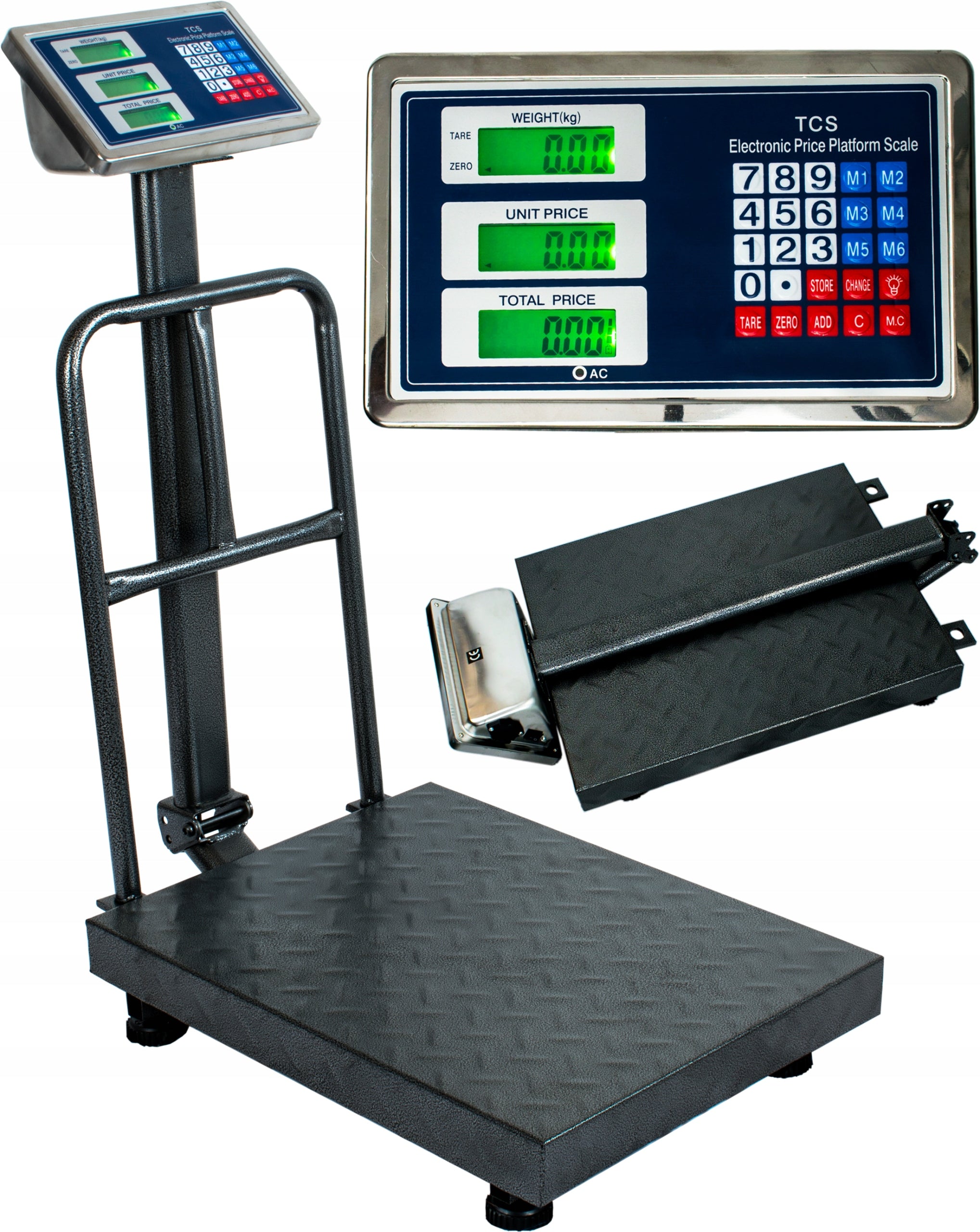 ELECTRONIC PLATFORM STORAGE SCALE 200kg BIELSKIE WAGI EAN (GTIN) 5905123597114