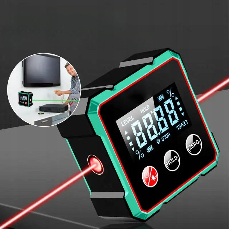 ELECTRONIC PROTRACTOR LASER RANGEFINDER MAGNETIC PROTRACTOR Packaging status original