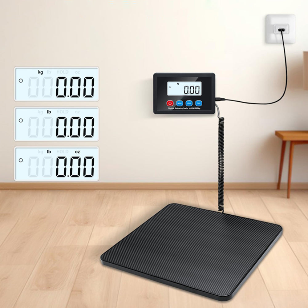 ELECTRONIC SCALE 200KG PRECISION WITH DISPLAY LCD HOLD TARE KG/LBS/OZ Packaging status original