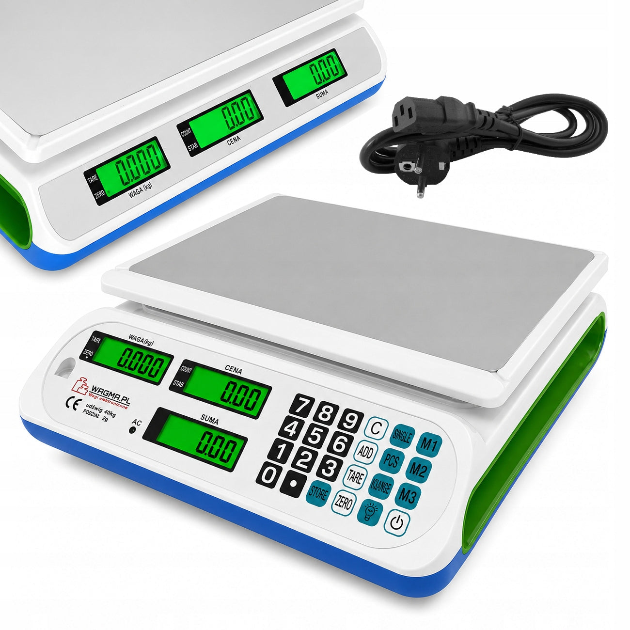 ELECTRONIC SCALE 40KG CALCULATION - COUNTING STORE WAREHOUSE PIECES