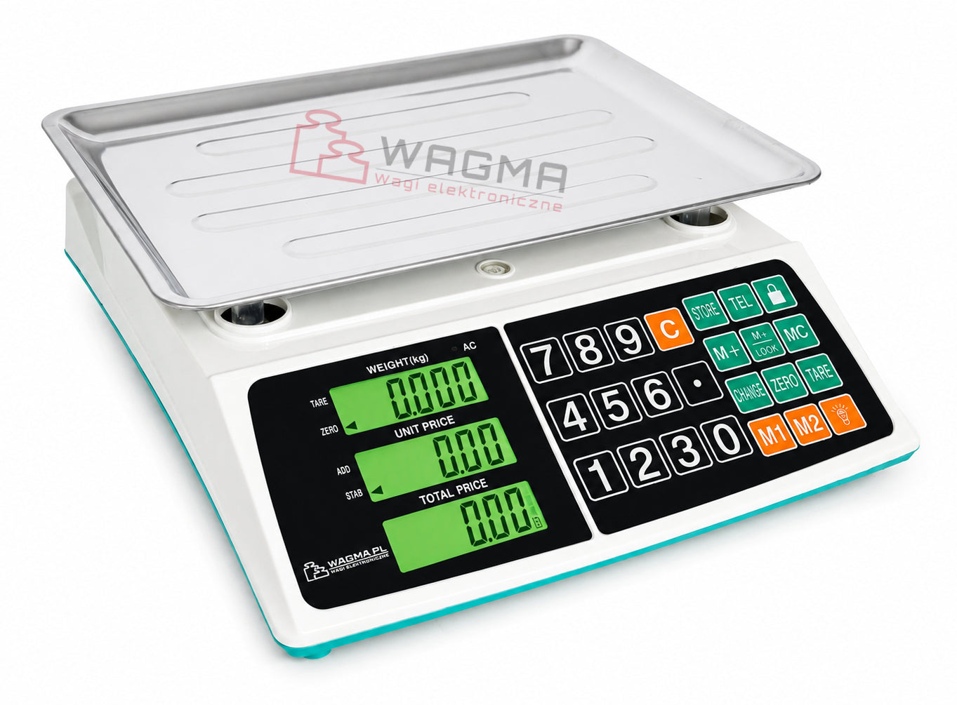 ELECTRONIC SCALE 40kg/2g BATTERY + STORAGE STORE BATTERIES Manufacturer code GM-Z4094