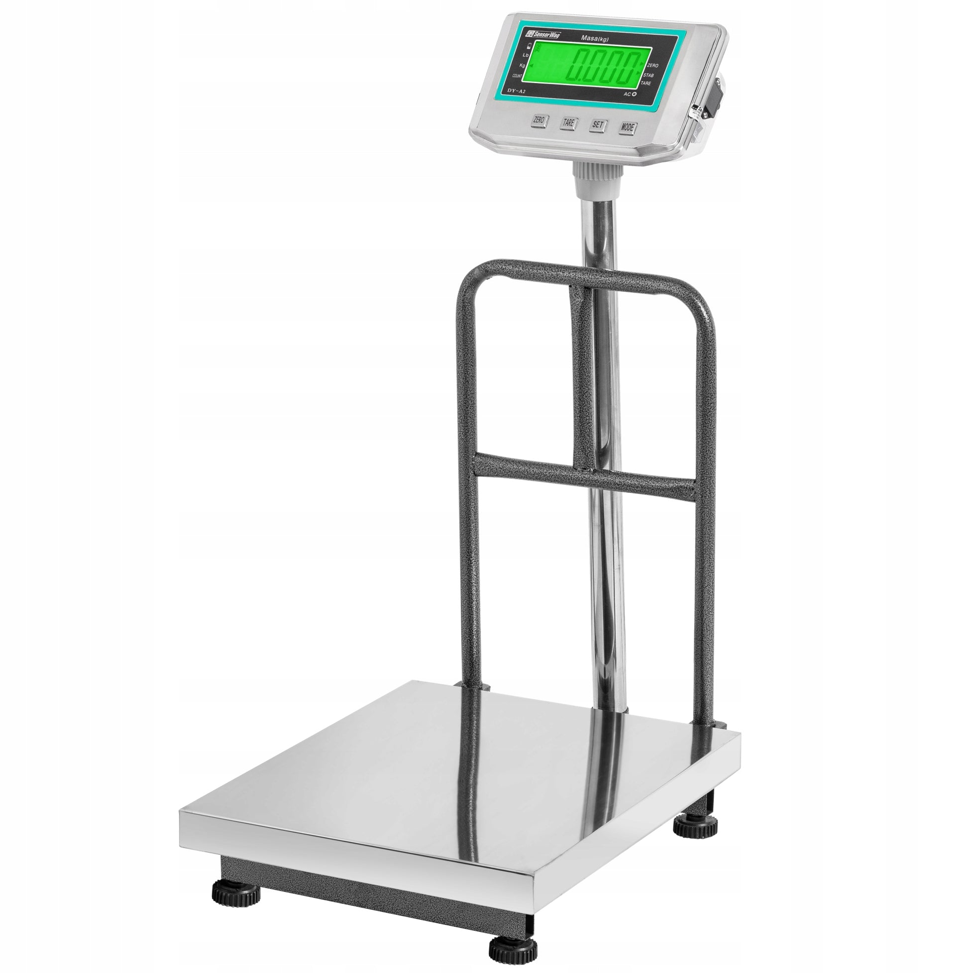 ELECTRONIC SCALE UP TO 150kg 30x40 PLATFORM STORAGE 150kg WITH BACKREST Brand Sensorwag