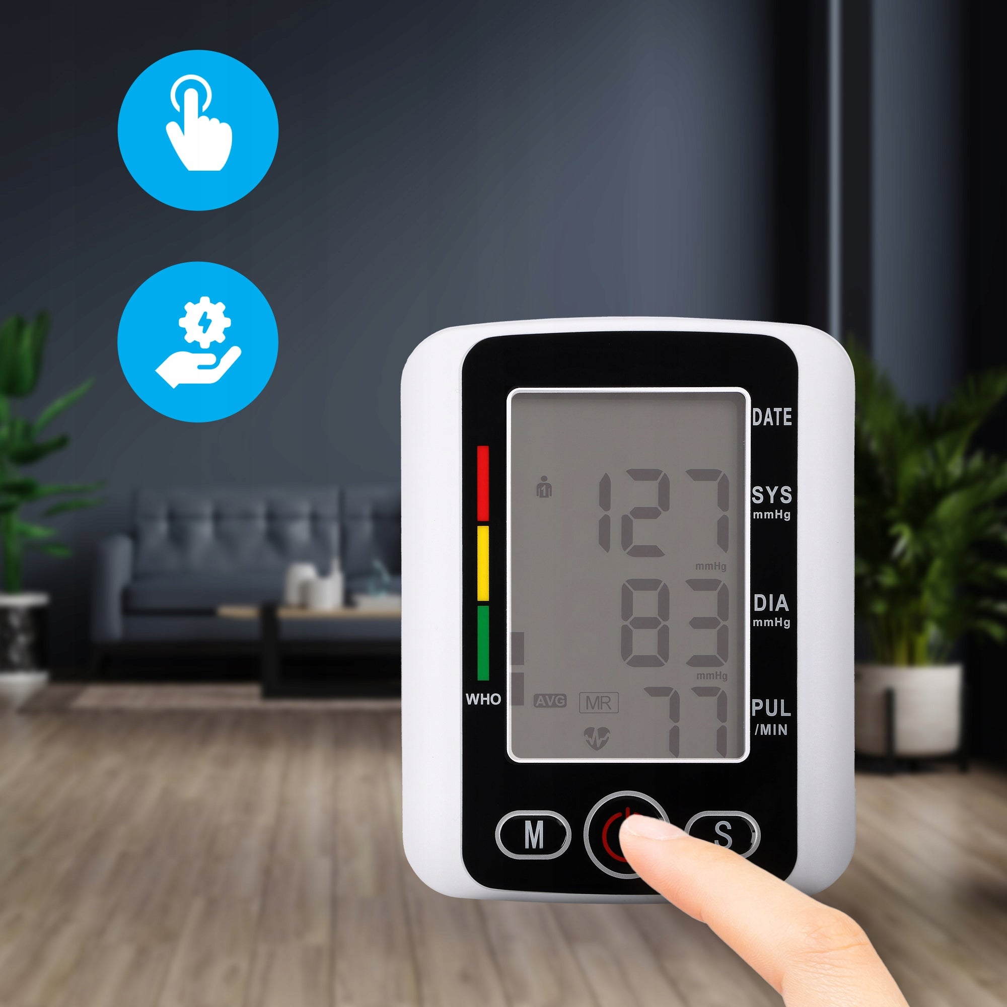 ELECTRONIC SHOULDER BLOOD PRESSURE MONITOR K-69 BLOOD PRESSURE APPARATUS PULSE Manufacturer code EX.32099