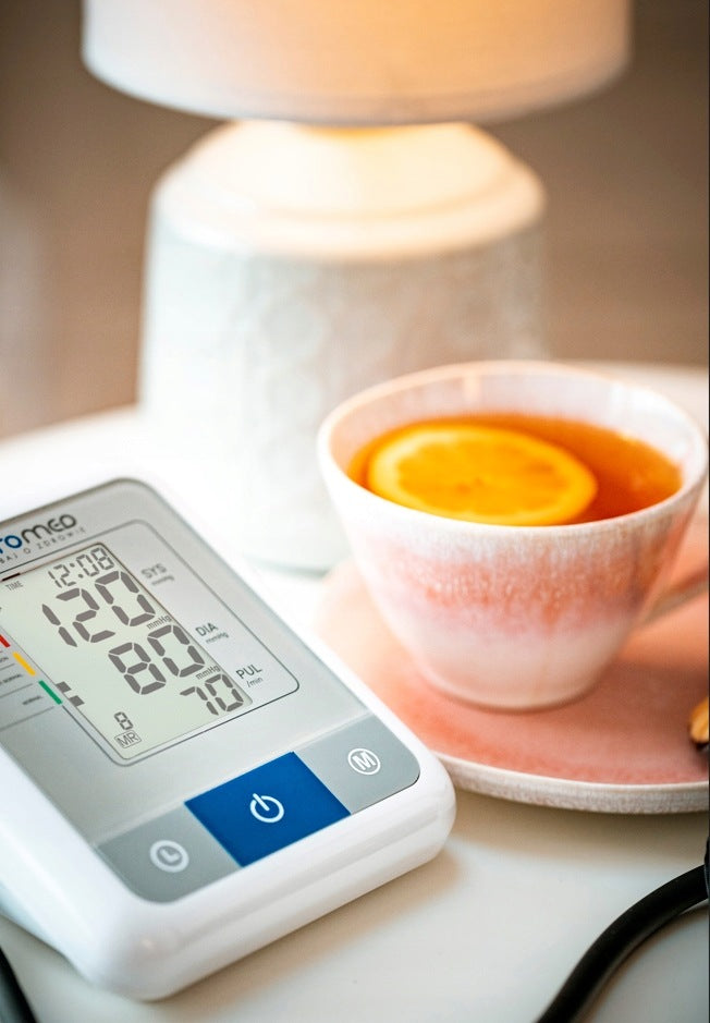 ELECTRONIC SHOULDER BLOOD PRESSURE MONITOR USB ARRHYTHMIA LCD CUFF OROMED N1 Packaging status original