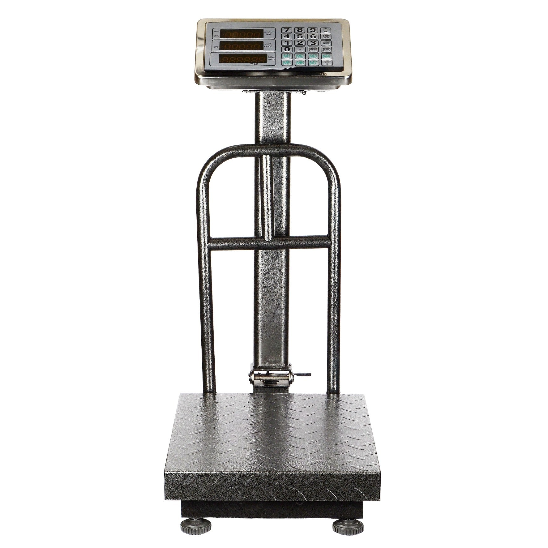 ELECTRONIC STORAGE PLATFORM SCALE 180KG CORDLESS Brand Black