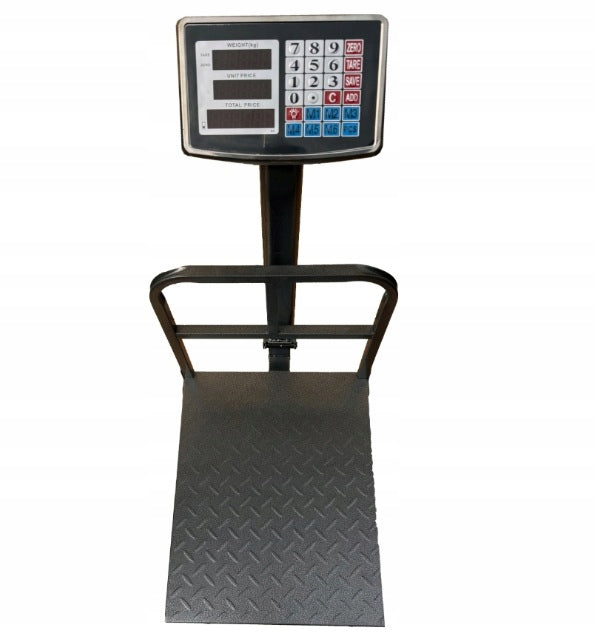 ELECTRONIC STORAGE SCALE PLATFORM SHOP LARGE SOLID UP TO 150KG Manufacturer code WAGA MAGAZYNOWA ELEKTRONICZNA-43893