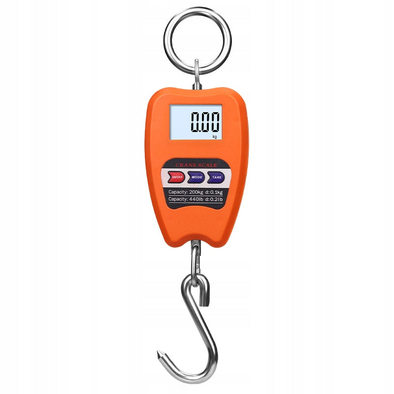 ELECTRONIC SUSPENDED HOOK SCALE LCD 200KG