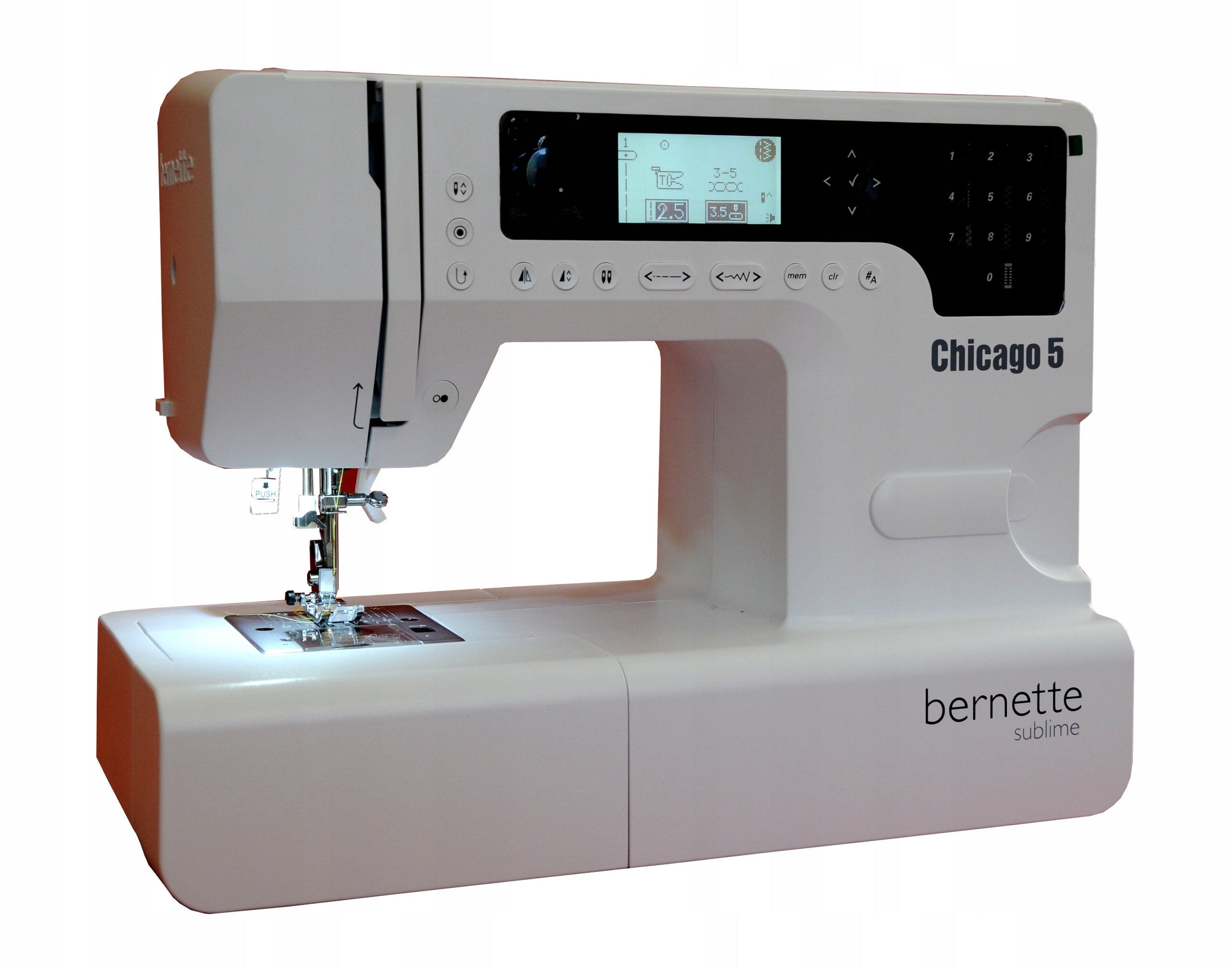 ELECTRONIC Sewing Machine BERNETTE CHICAGO 5 | BERNINA Internat. AG