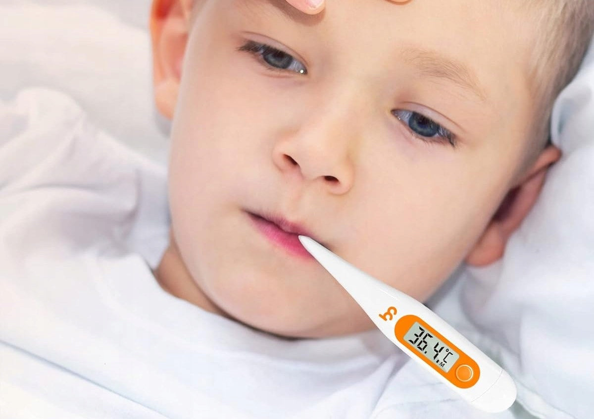 ELECTRONIC THERMOMETER DMT-2032 WHITE ORANGE Medical device no